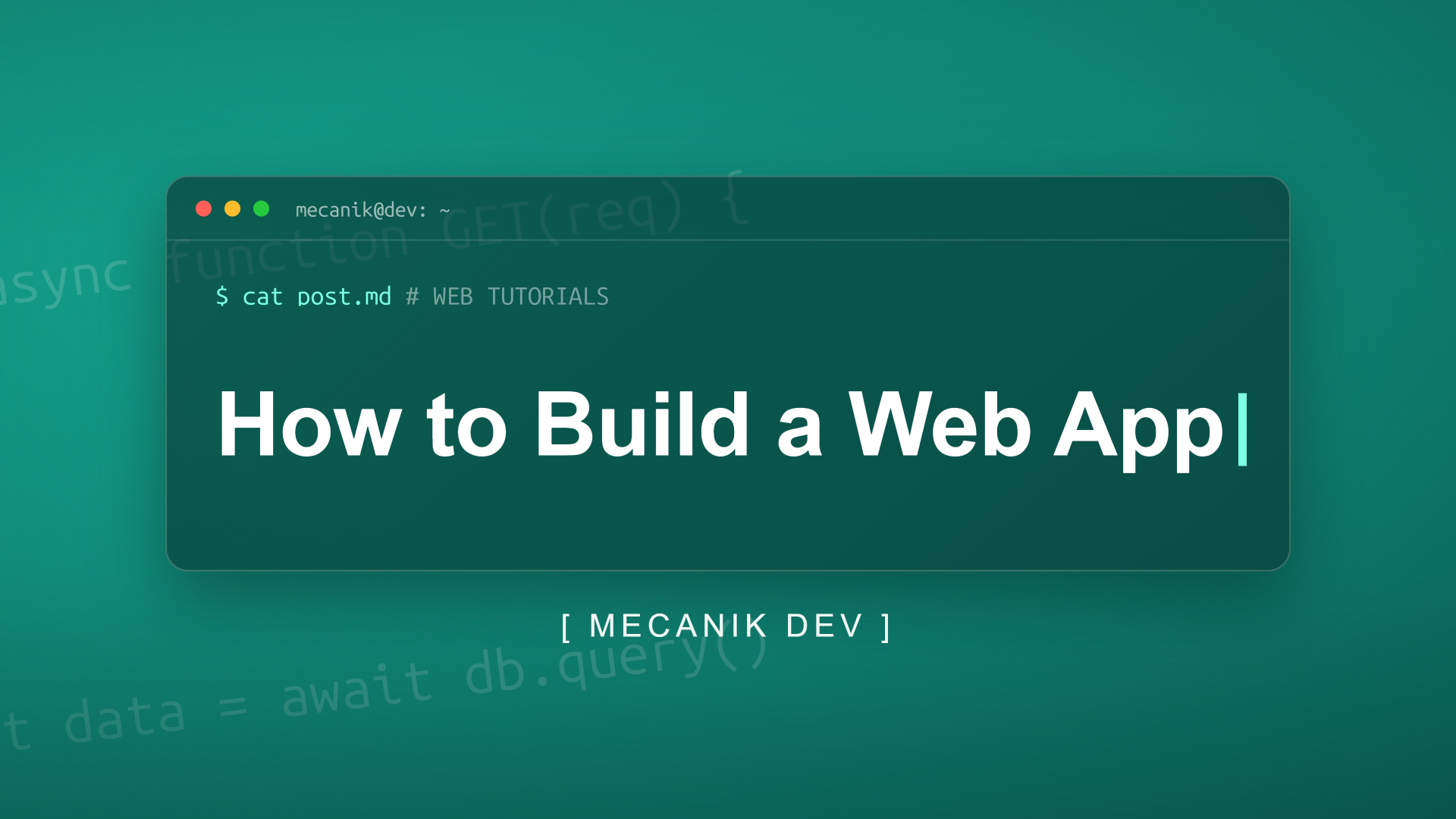 How to Build a Web App in 2026 - The UK Developer's Guide