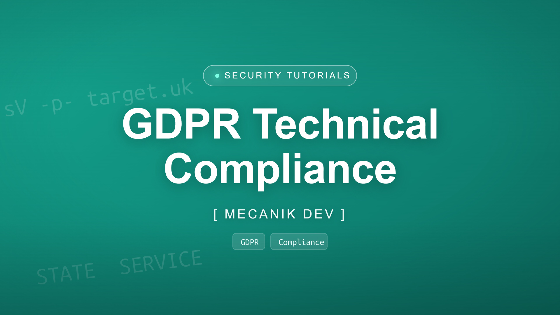 GDPR Technical Compliance for UK Developers in 2026