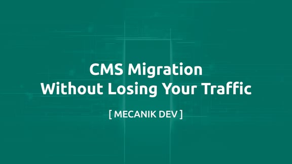 CMS Migráció Forgalomvesztés Nélkül