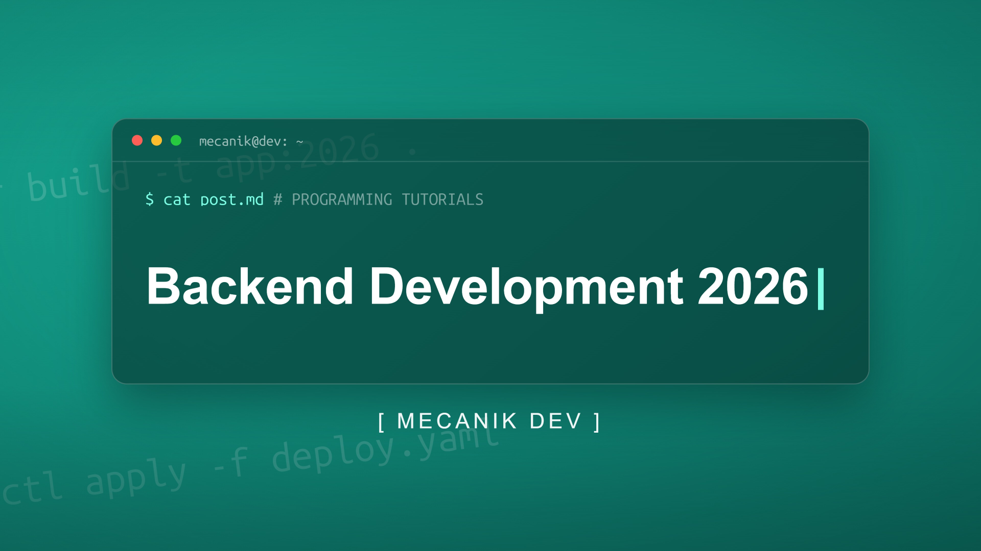 Backend Development in 2026 - Technologies, Costs, UK Hiring