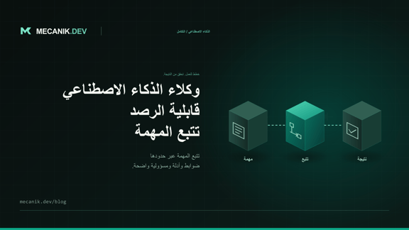 قابلية رصد وكلاء الذكاء الاصطناعي: تشخيص فشل المهام