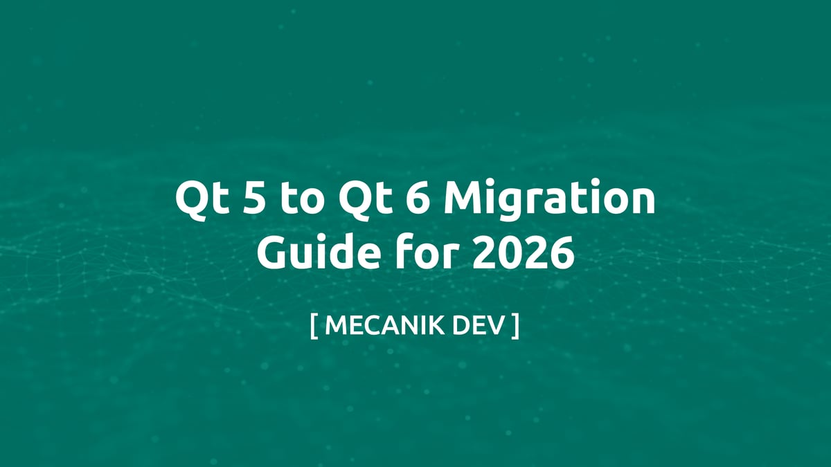 Qt 5 到 Qt 6 迁移指南（2026 版）