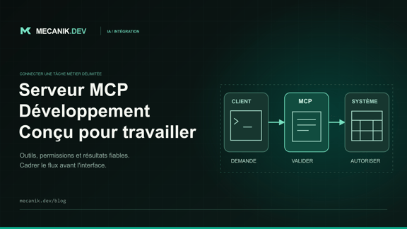 Développement de serveurs MCP : intégration et coûts