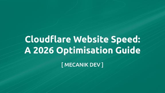 Vitesse site Cloudflare : guide d'optimisation 2026