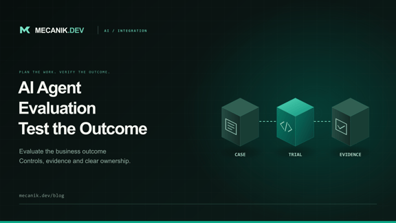 AI Agent Evaluation: Acceptance Tests Before Launch