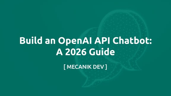 打造 OpenAI API 聊天機器人：2026 指南