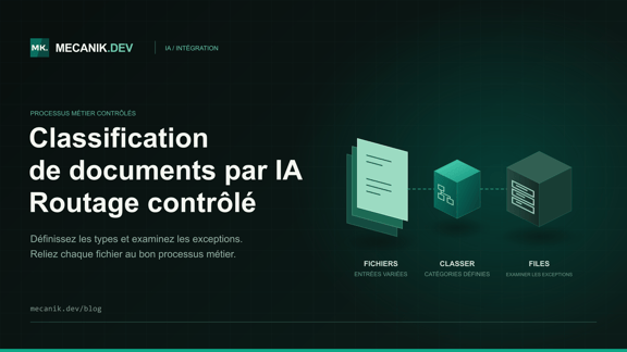 Classification documentaire par IA - Intégration et coûts