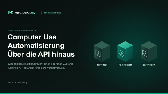 Computer-Use-Automatisierung: Altsysteme ohne APIs