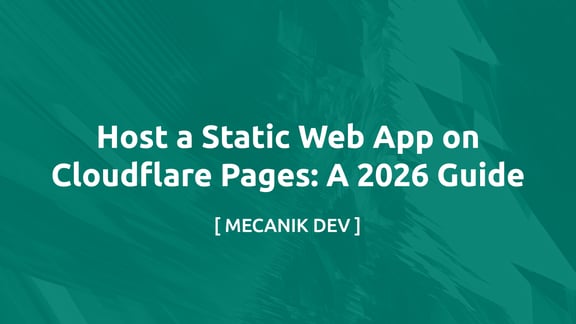 Host Ứng Dụng Web Tĩnh Trên Cloudflare Pages: Hướng Dẫn 2026