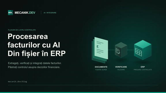 Facturi cu AI: costuri, controale și integrare ERP