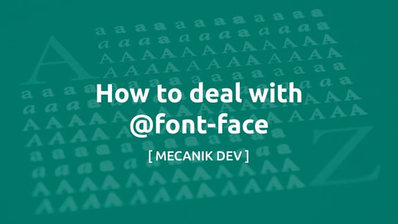 Cum să gestionezi @font-face