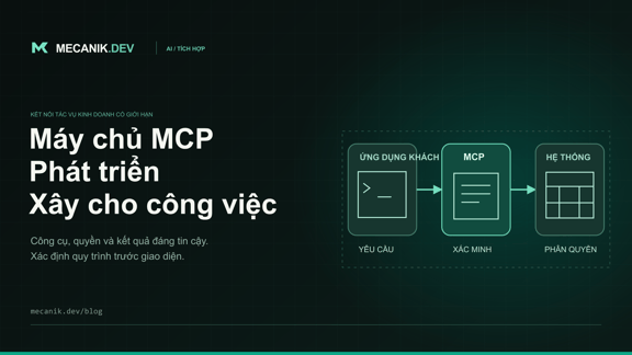 Phát triển máy chủ MCP: tích hợp và chi phí