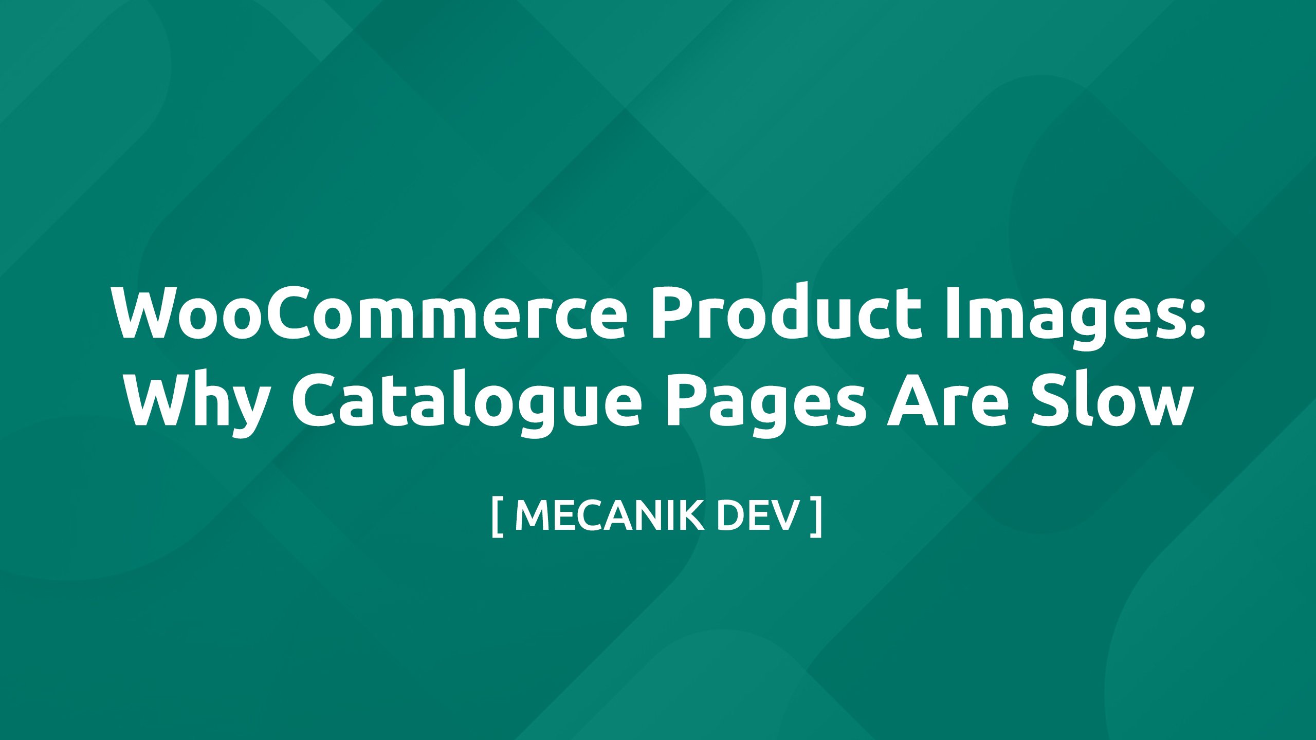 WooCommerce 商品圖片：分類頁為什麼這麼慢