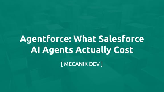 Agentforce：Salesforce AI 智能体的真实成本