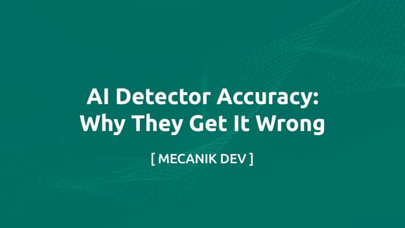 AI 检测工具的准确率：为什么它们会判错