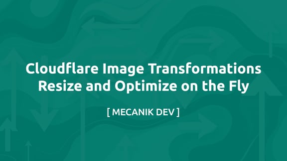 Cloudflare Image Transformations - その場でリサイズして最適化する