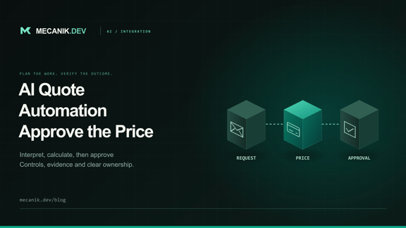 AI Quote Automation: Pricing Rules and Approval